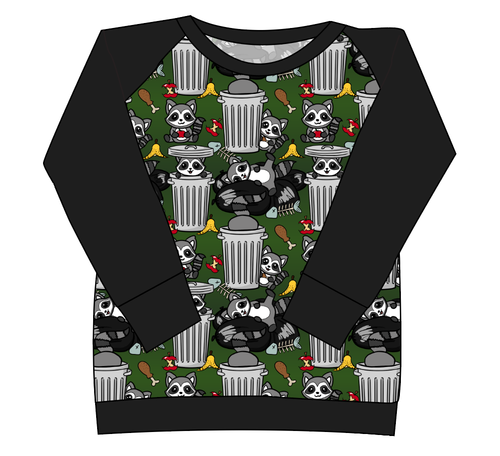 Trash Raccoons Ladies' Classic Crewneck