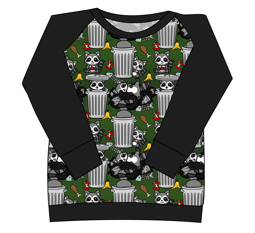 Trash Raccoons Ladies' Classic Crewneck