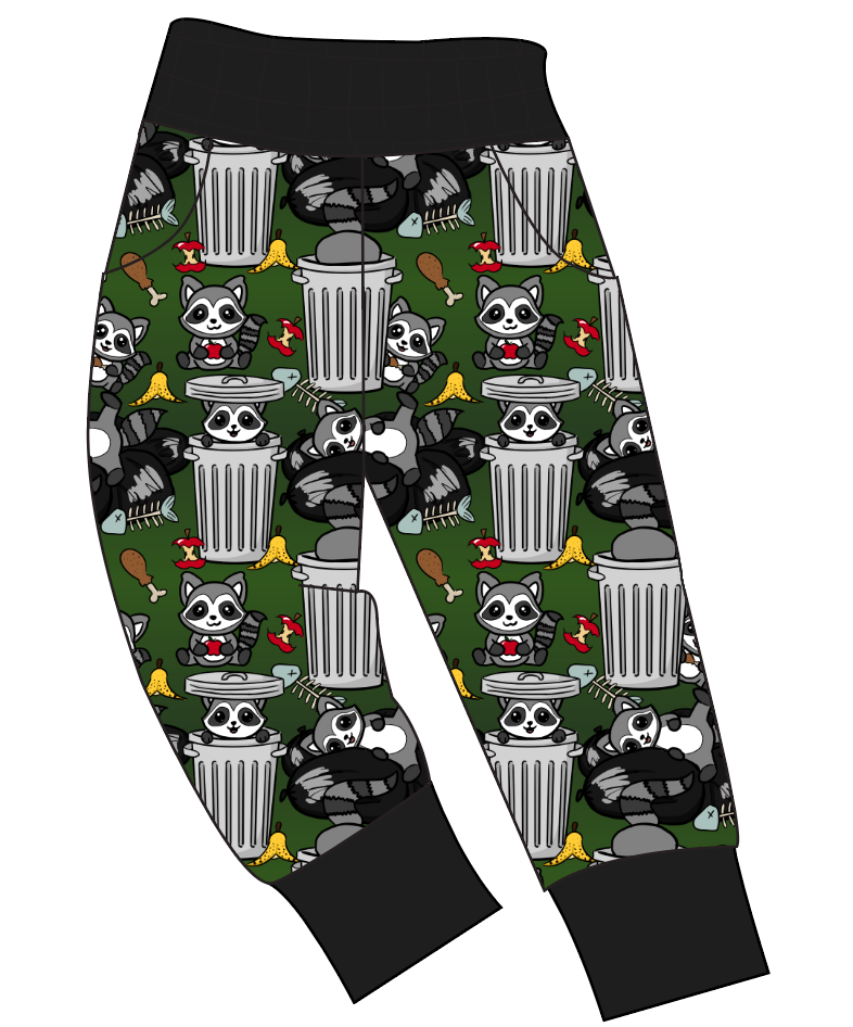 Trash Raccoons Ladies' Joggers and Jogger Shorts