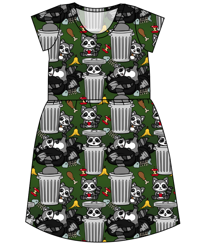 Trash Raccoons Ladies' Play Dress