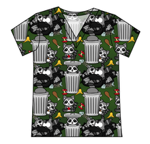 Load image into Gallery viewer, Trash Raccoons Ladies&#39; Slouchy V-Neck Tee