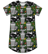 Load image into Gallery viewer, Trash Raccoons Ladies&#39; T-Shirt Dress