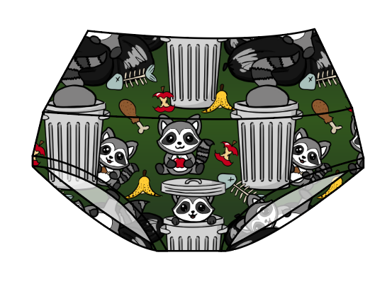 Trash Raccoons Ladies' Underwear