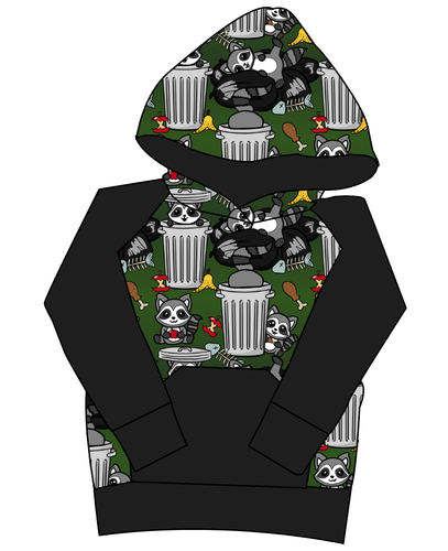 Trash Raccoons Mens' Hoodie