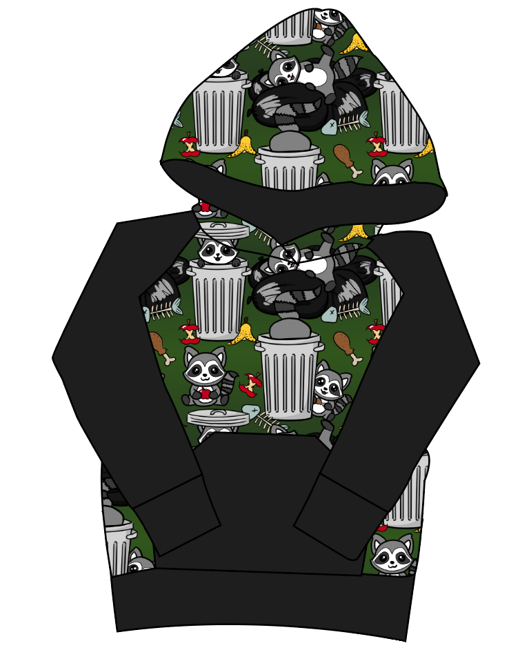 Trash Raccoons Mens' Hoodie