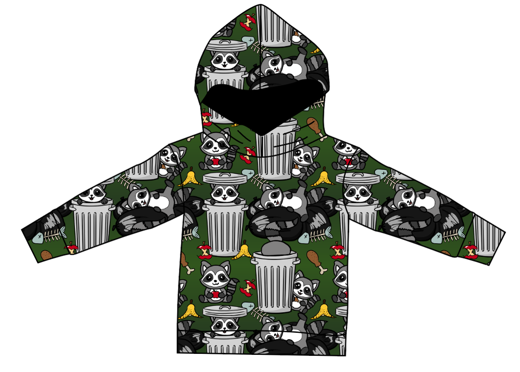 Trash Raccoons Oversized Hoodie