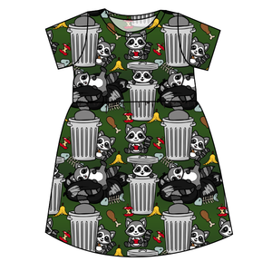 Trash Raccoons Play Dress