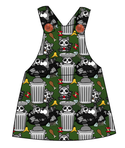 Trash Raccoons Skirt-Alls