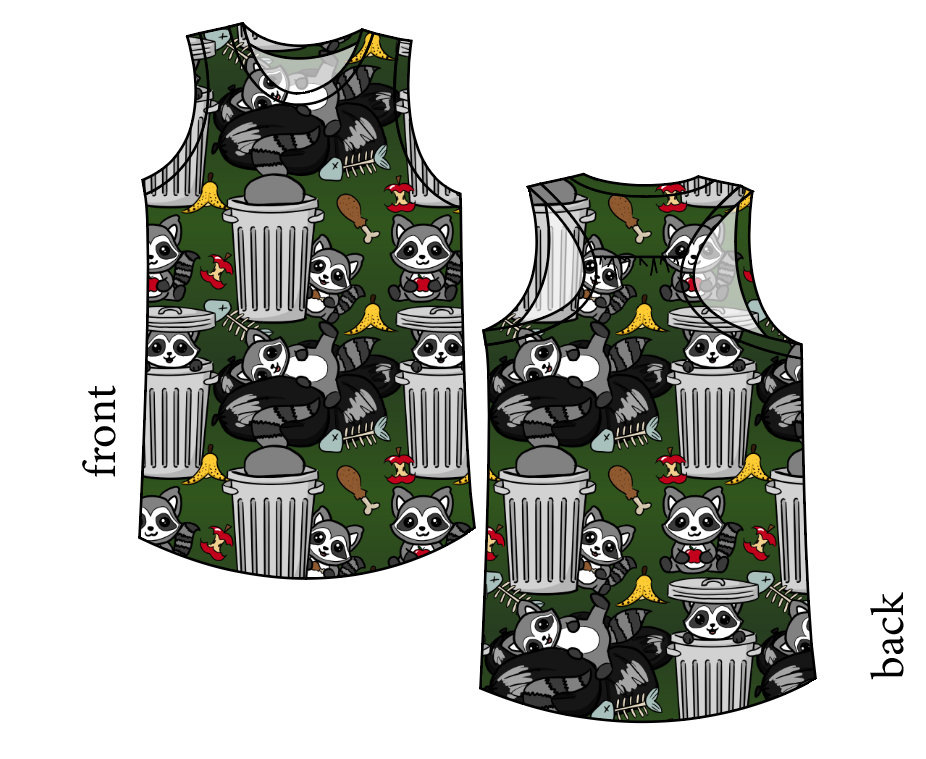 Trash Raccoons Summer Tank