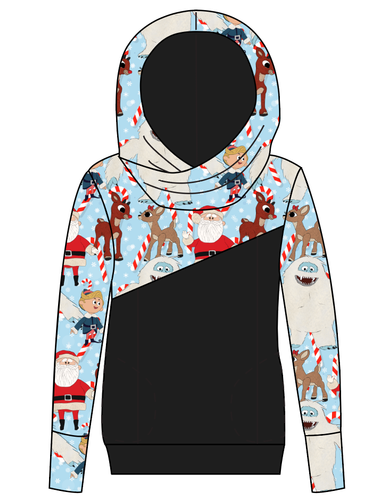 Reindeer Games Ladies Hoodie
