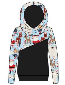 Reindeer Games Ladies Hoodie