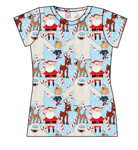 Reindeer Games Ladies' Basic Tee