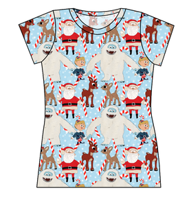 Reindeer Games Ladies' Basic Tee