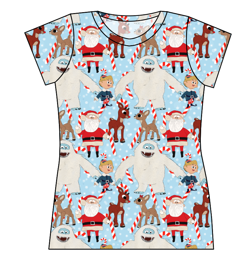 Reindeer Games Ladies' Basic Tee