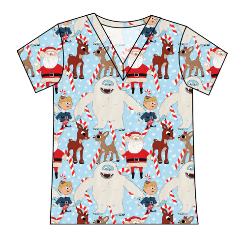 Reindeer Games Ladies' Slouchy V-Neck Tee