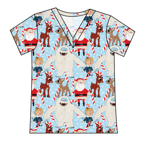Reindeer Games Ladies' Slouchy V-Neck Tee