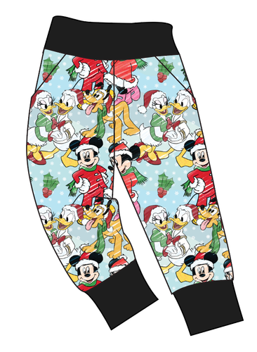 Mickey Wonderland Basic Joggers And Jogger Shorts