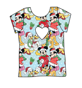 Mickey Wonderland Cambria Heart Back Tee