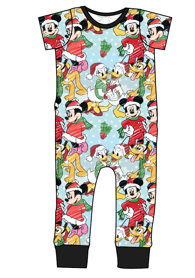 Mickey Wonderland Emmett Pants And Shorts T-Shirt Romper