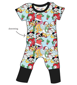 Mickey Wonderland Grow With Me Pants And Shorts Romper