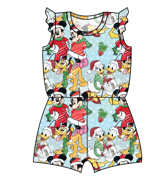 Mickey Wonderland Ivy Summer Romper