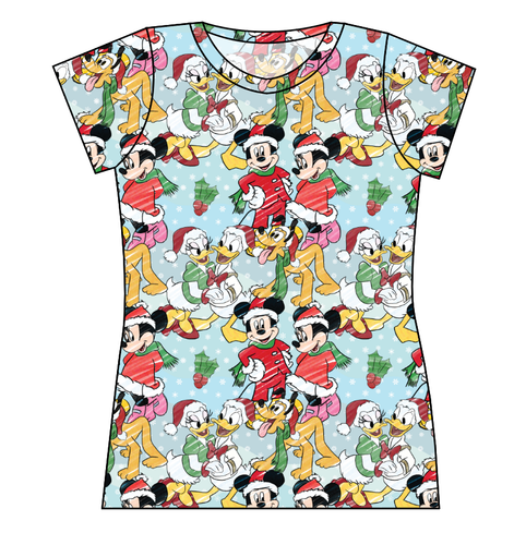 Mickey Wonderland Ladies' Basic Tee