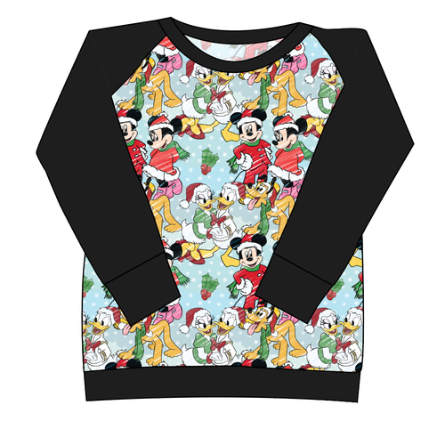 Mickey Wonderland Ladies' Classic Crewneck