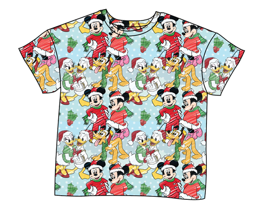 Mickey Wonderland Ladies' Oversized Tee