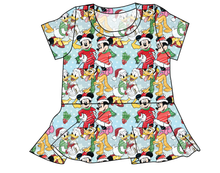 Load image into Gallery viewer, Mickey Wonderland Ladies&#39; Peplum Top