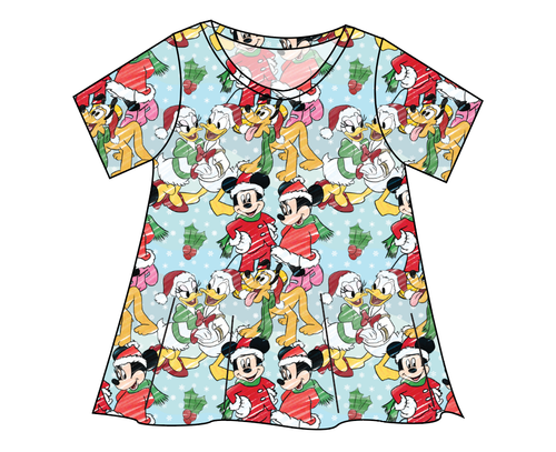 Mickey Wonderland Ladies' Swing Tee