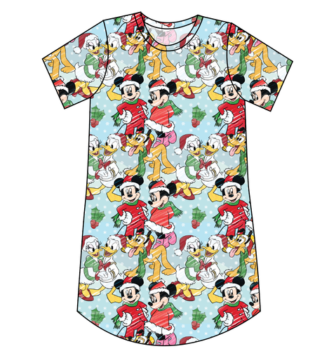 Mickey Wonderland Ladies' T-Shirt Dress