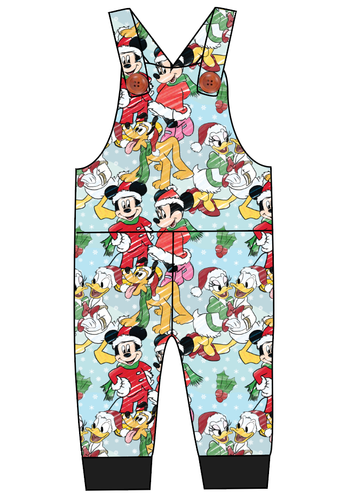 Mickey Wonderland Overalls and Shortalls