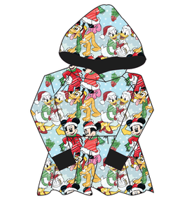 Mickey Wonderland Peplum Hoodie (or Crewneck)