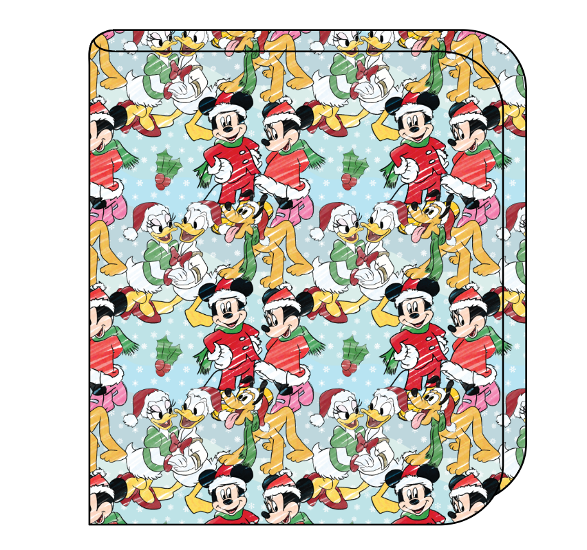 Mickey Wonderland Swaddle Blanket