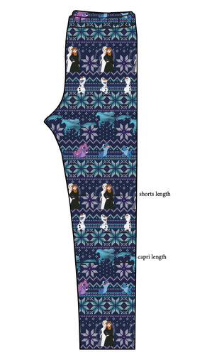 Cozy in Arendelle Basic Leggings