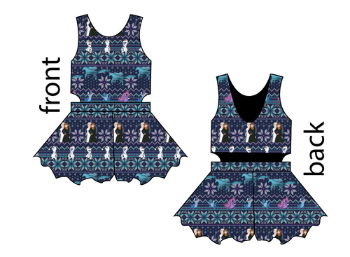 Cozy in Arendelle Kids Playsuit