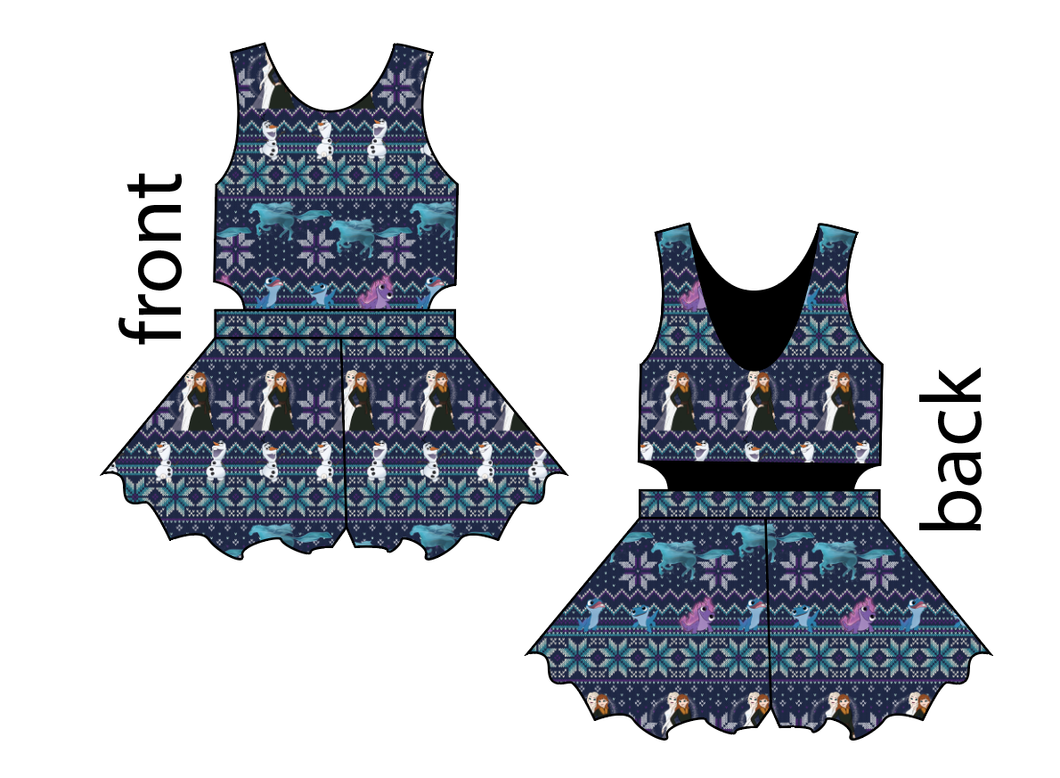 Cozy in Arendelle Kids Playsuit