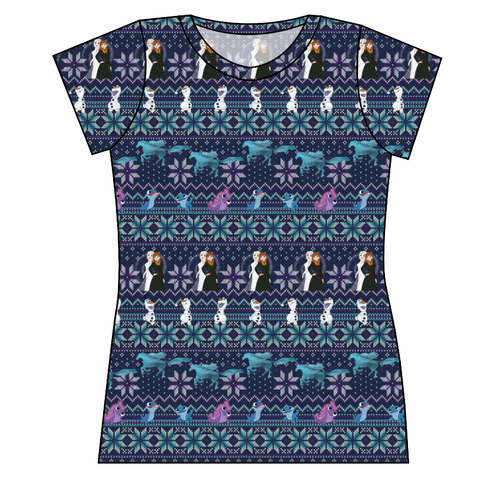 Cozy in Arendelle Ladies' Basic Tee
