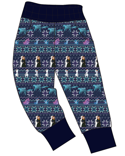 Cozy in Arendelle Ladies' Joggers and Jogger Shorts