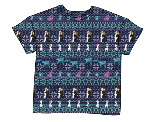 Cozy in Arendelle Ladies' Oversized Tee