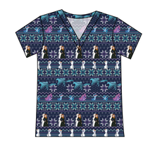 Load image into Gallery viewer, Cozy in Arendelle Ladies&#39; Slouchy V-Neck Tee