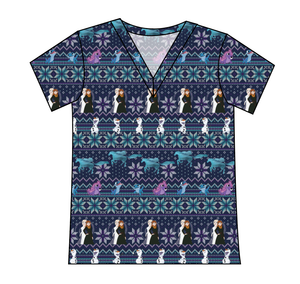 Cozy in Arendelle Ladies' Slouchy V-Neck Tee