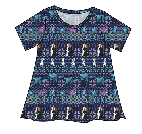 Cozy in Arendelle Ladies' Swing Tee