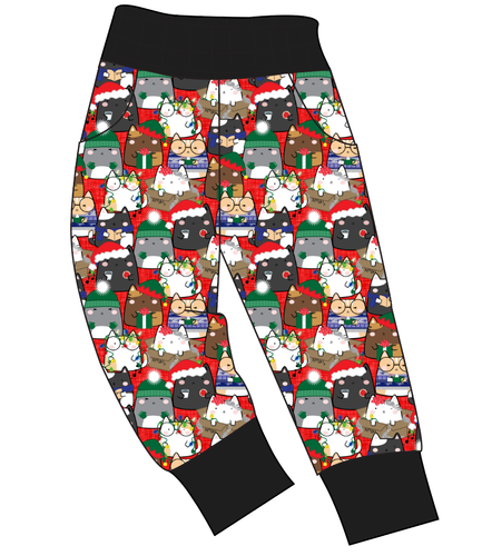 Meowy Catmas Mens' Joggers and Jogger Shorts