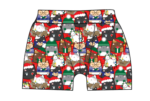 Meowy Catmas Mens' Boxer Briefs