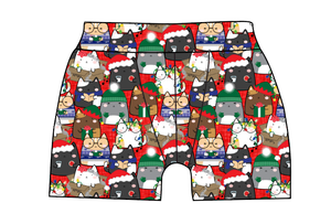 Meowy Catmas Mens' Boxer Briefs