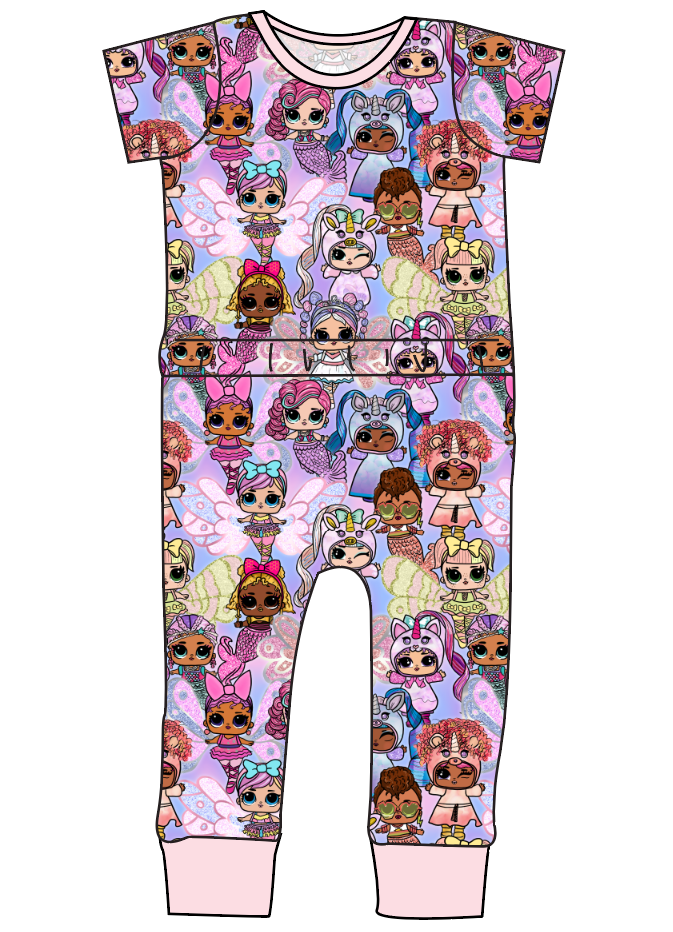 Mystical Surprise Bennett Pants and Shorts Length T-Shirt Romper