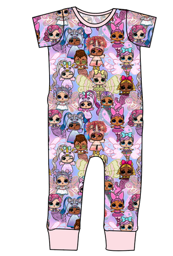 Mystical Surprise Emmett Pants And Shorts T-Shirt Romper