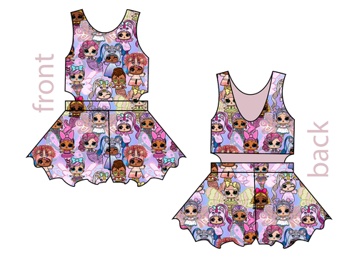 Mystical Surprise Kids Playsuit