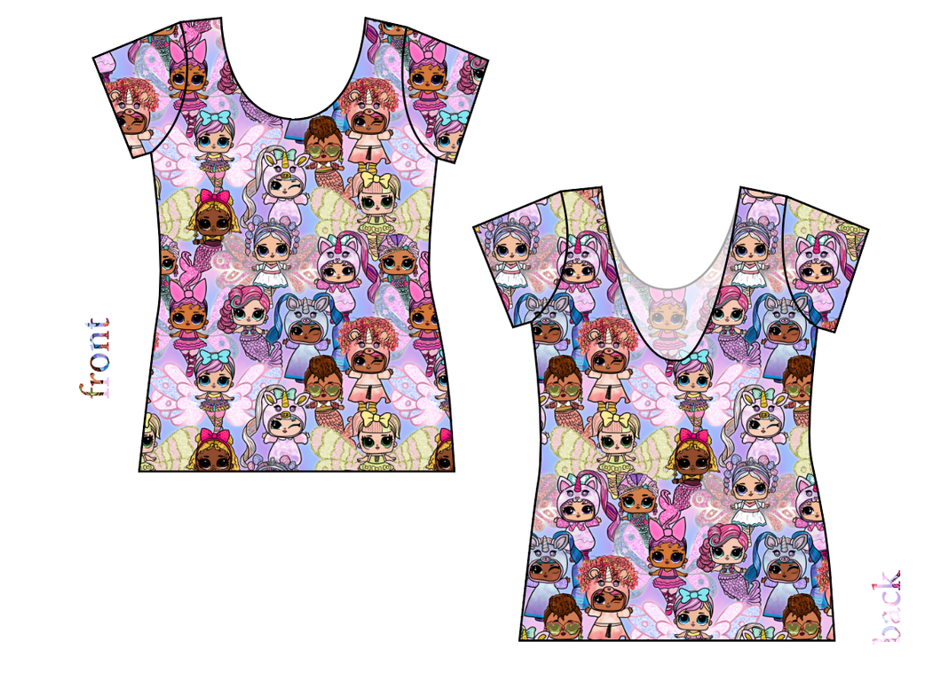 Mystical Surprise Ladies' Low Back Ballerina Tee